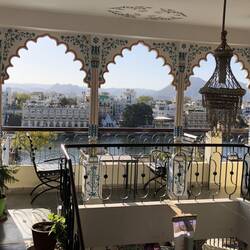 View from our hostel terrace.