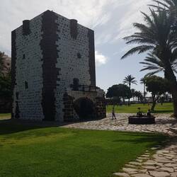Torre del Conde in San Sebastian- die älteste übrige Festung der Kanaren von (15jh)