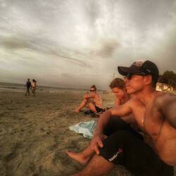 Sunset @ Mancora met Ceasar & Michaela