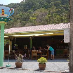 Es gab eine Nussecke und einen Bananenkuchen