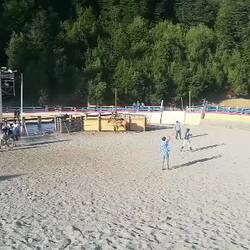 Ein riesen Gaudi beim Rodeo in 'Futaleufu'