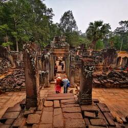Blick vom Tempel Bayon