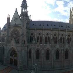 Kerk in historisch centrum @ Quito