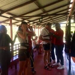 Hier werden wir aufgehübscht