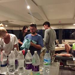 Tägliche Abendbeschäftigung