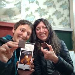 Point chocolat. Merci Stéphane pour l'achat avant le départ !