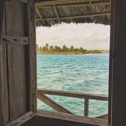 Der Blick aus unserem Fenster