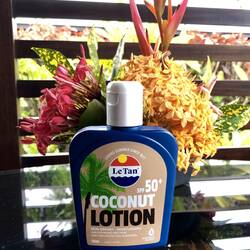 Noch eine Lieblingsmarke: Sonnencreme (kokos)