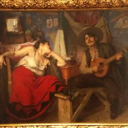 What a painting! Passionate like Fado and the aportuguese people.