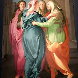 Pontorno - einer der ganz Großen des 16. Jh. Visitation wird zum 1. x außerhalb Italiens gezeigt.