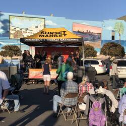 Street market every Thursday