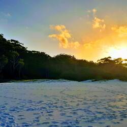 Abendstimmung am Hyams Beach