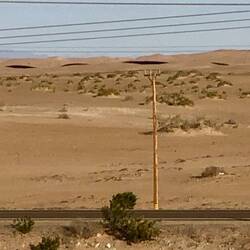 Impossante Duneb direkt an der Grenze zu Mexico und I 8.
