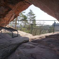 Felsenfenster am Büttelfels