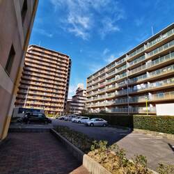 Typisches Wohnviertel in den Randbezirken, Osaka