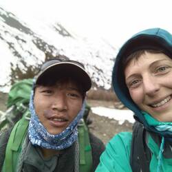 En route pour un peu d'acclimatation