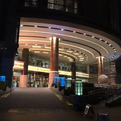 Entrance to hotel