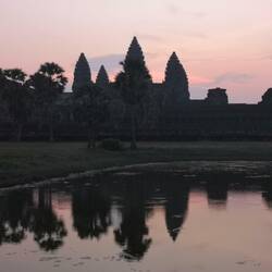Angkor Wat bei Sonnenaufgang