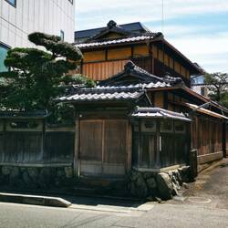 Traditionelles japanisches Holzhaus