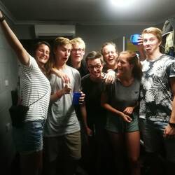 Vivi, Sven, Andi, Thomas, Timo, Kim, Moritz