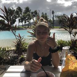 Breakfast at the lagoon