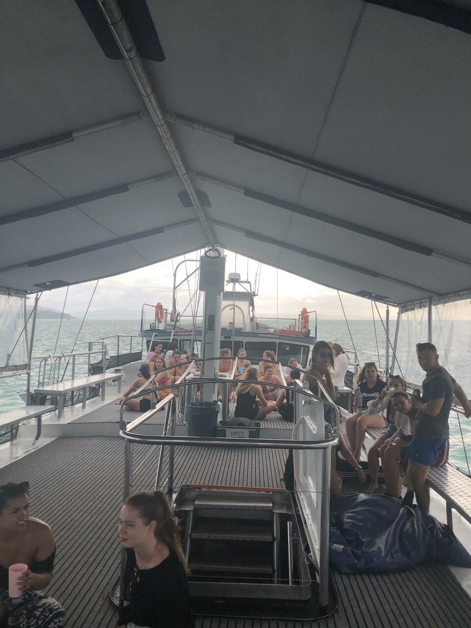 On board the clipper