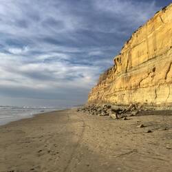 Rückweg am Strand...sogar mit Delfinen!
