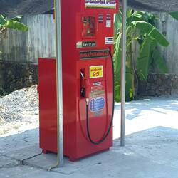 Self Service petrol pump used mainly by the scooters