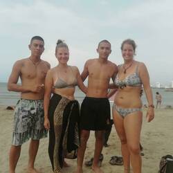 Met de militairen @ Coveñas