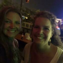 Avondje dansen samen :-) @ Cartagena