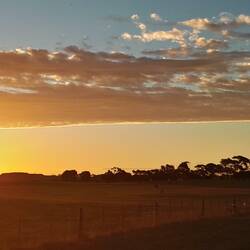 Sonnenuntergang bei Mount Gambier