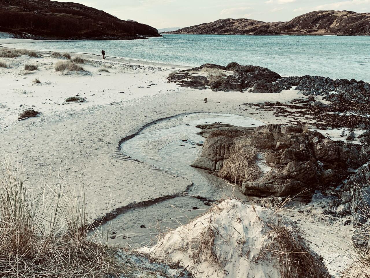 Silver Beach - den Namen trägt der Strand zurecht!