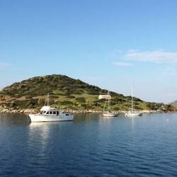 Nette Bucht Palaia Fokaia