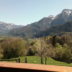 Ausblick von unserm Balkon