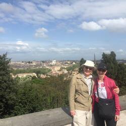 View from Piazzale Garibaldi