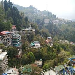 Vue dans les environs de Darjeeling