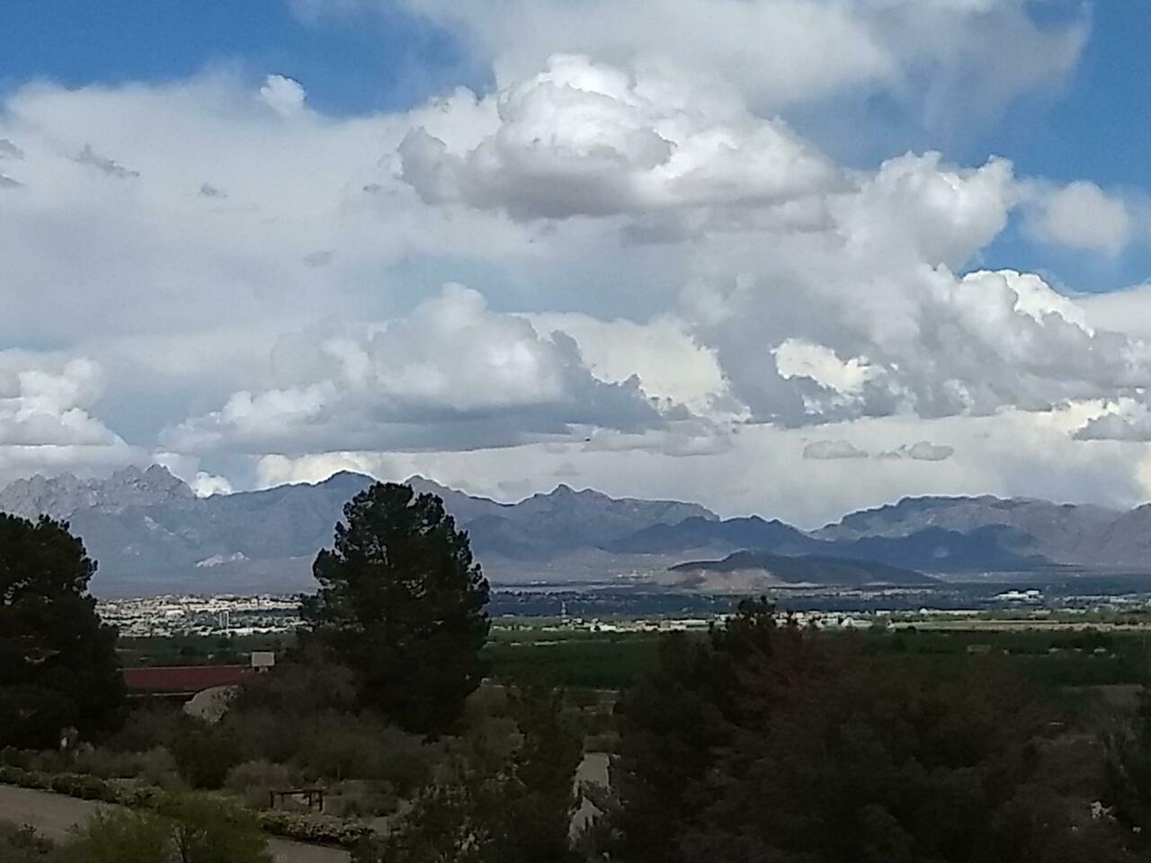 View From Our Campsite Front Yard - Las Cruces With Organ Mountains