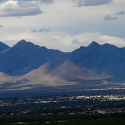 Organ Mountains Over Las Cruces, NM