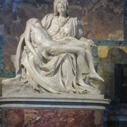 The Pieta by Michelangeo - an exquisite piece of art