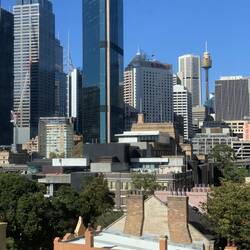 View from the Hotel room (Holiday Inn, The Rocks)