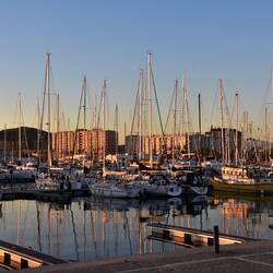 Stellplatz, Blick aus dem WoMo