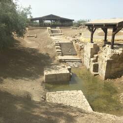 The Jordanian Baptism site