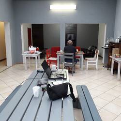 Unser Wohnzimmer im Haus in Upington