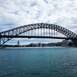 Harbour Bridge von der Fähre aus