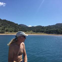 Katouna for a swim