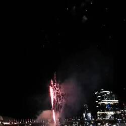 Feuerwerk am Darling Harbour