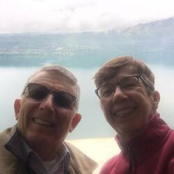 Saturday selfie over Lake Gandolfo