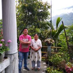 Santosh and his mother