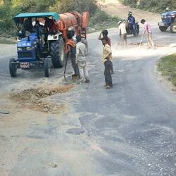 Fixing the roads 1 pothole at a time