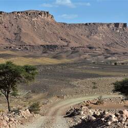 Irgendwo entlang der Piste